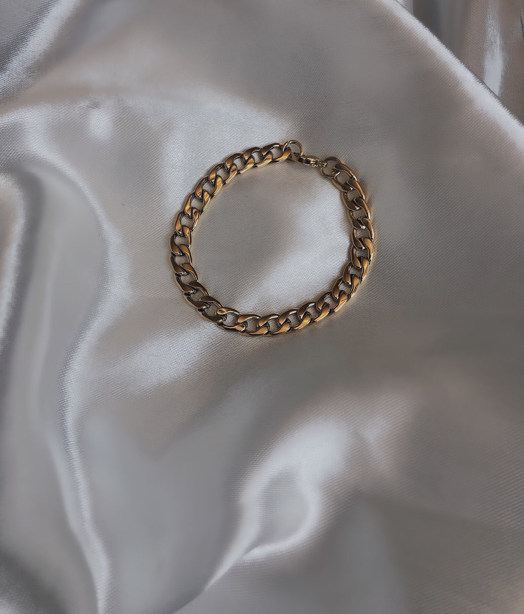 Gold Cuban bracelet