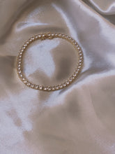 Load image into Gallery viewer, Gold tennis anklet
